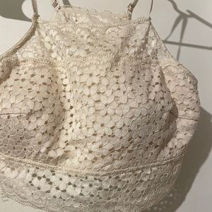 Bralette cream color